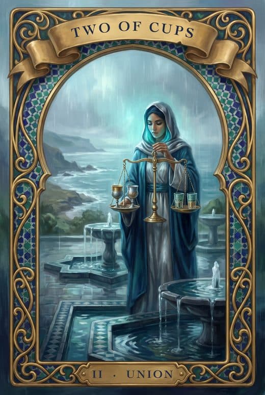 اثنان الكؤوس, TWO OF CUPS