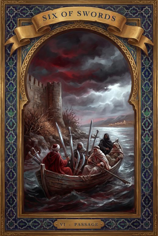 SIX OF SWORDS