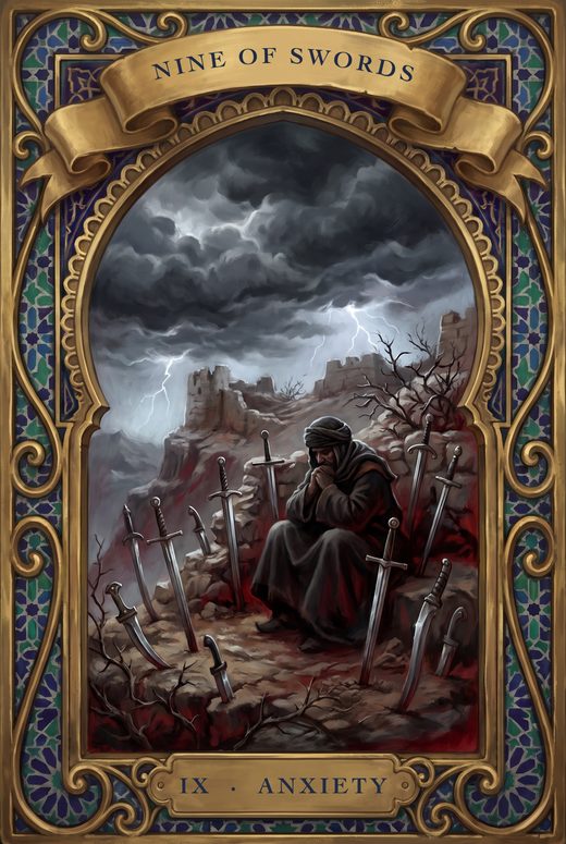 NINE OF SWORDS