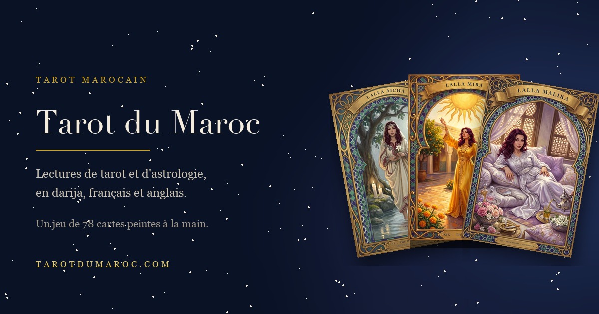 Order the deck · Tarot du Maroc